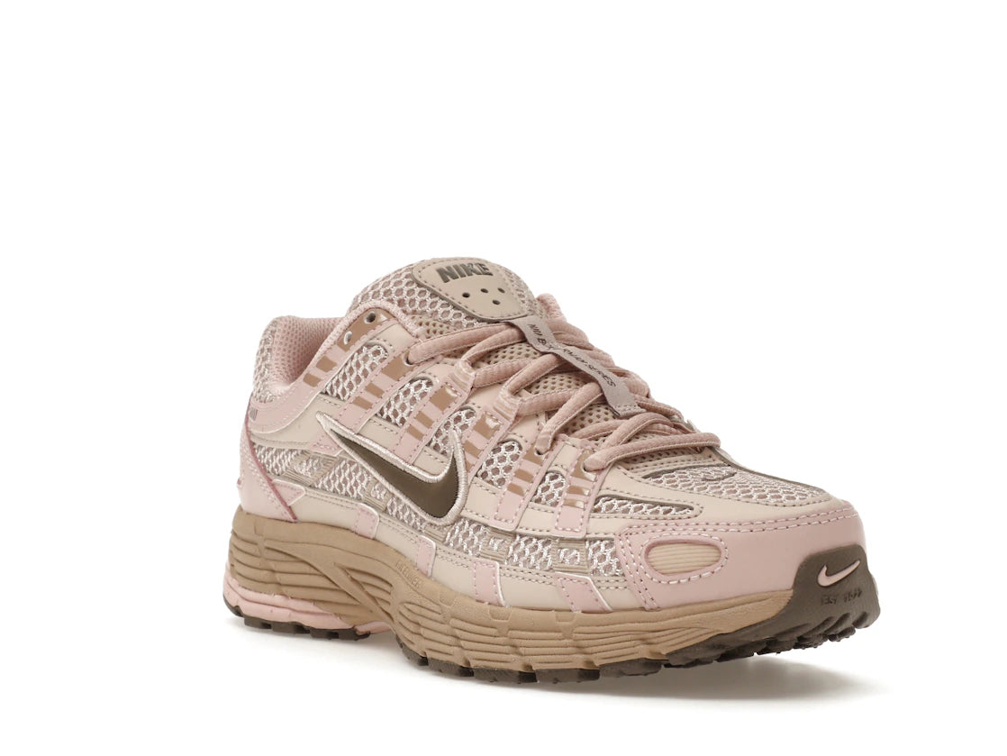Nike P-6000 SE Fossil Stone Hemp Pink Oxford Ironstone (Women's) - vue secondaire A