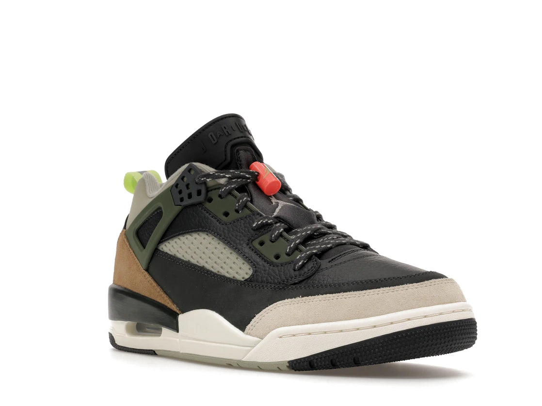 Jordan Spizike Low Anthracite Mango Cargo Khaki - vue secondaire A
