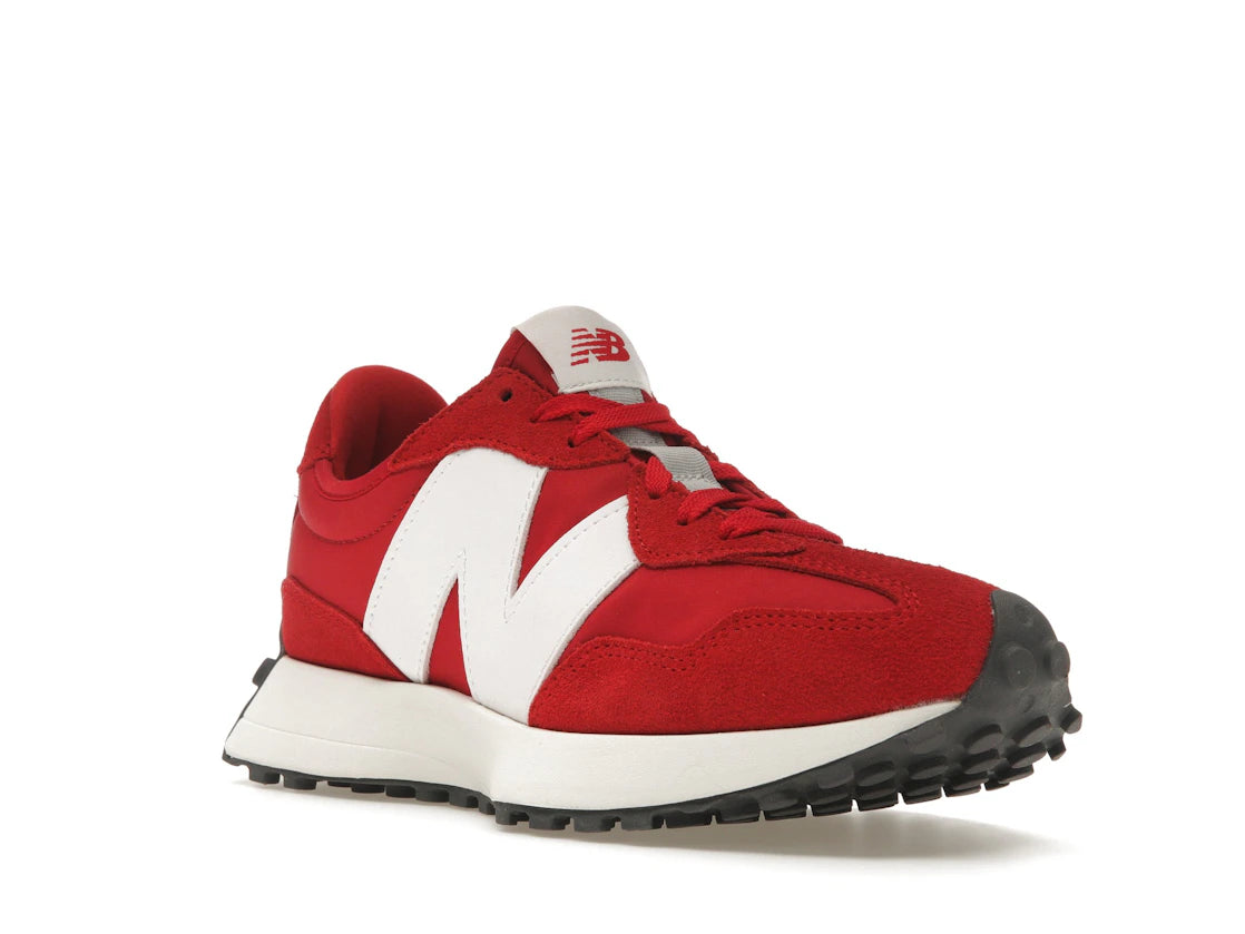 New Balance 327 Rot Weiß - vue secondaire A