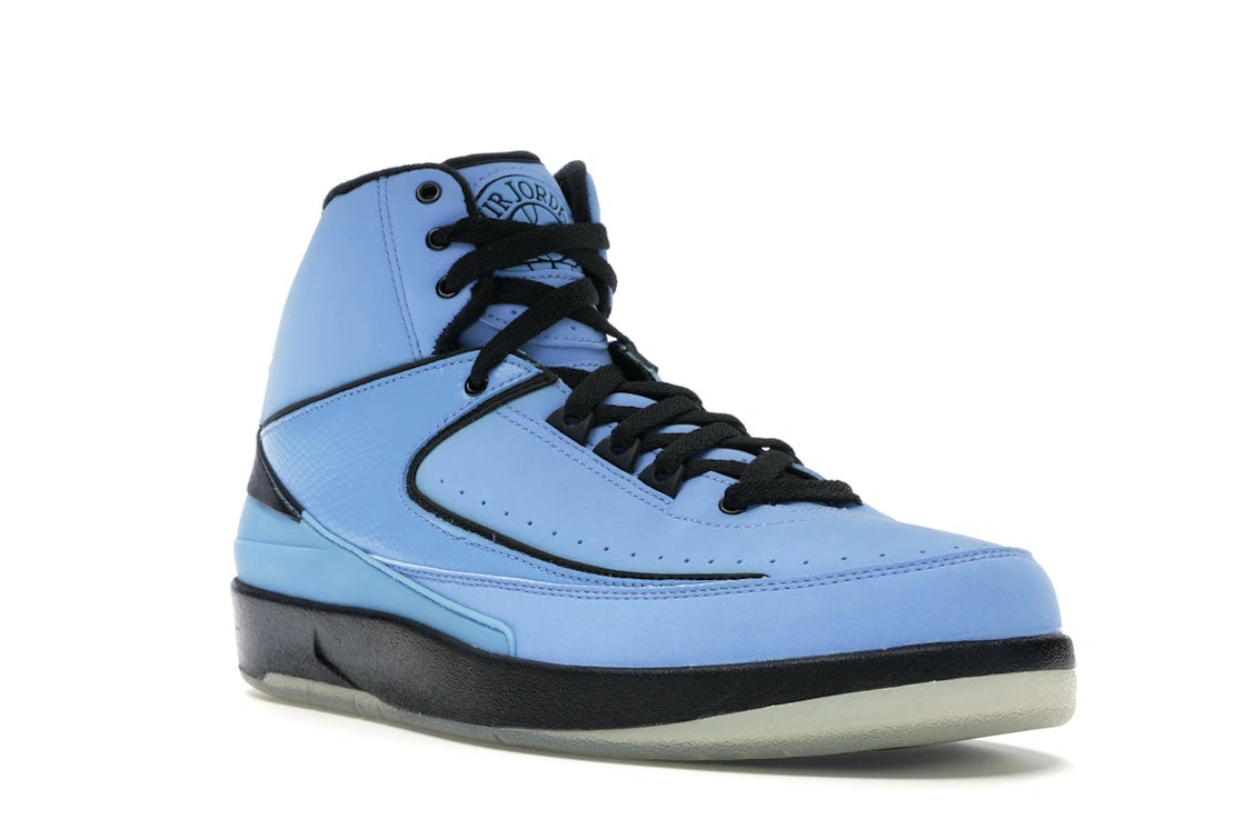 Jordan 2 Retro QF Univ. Blue Black (2010) - vue secondaire A