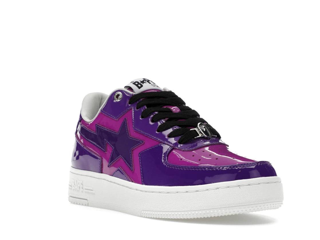 A Bathing Ape Bape Sta Icon M2 Purple - vue secondaire A