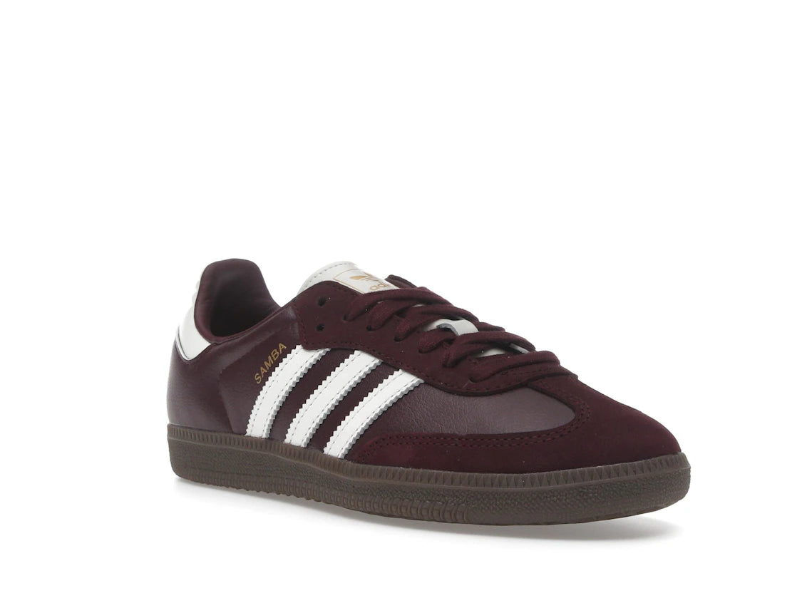 adidas Samba OG Maroon Off White Gum (Women's) - vue secondaire A