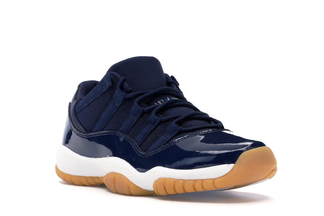Jordan 11 Retro Low Midnight Navy (GS) - vue secondaire A