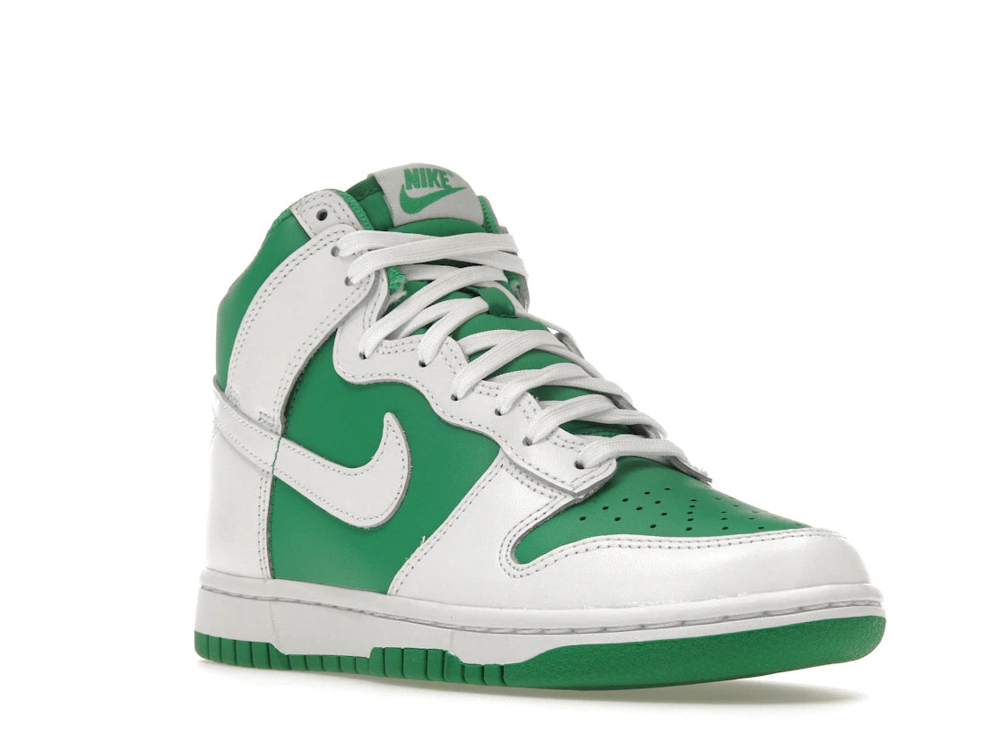 Nike Dunk High Stadium Green White - vue secondaire A