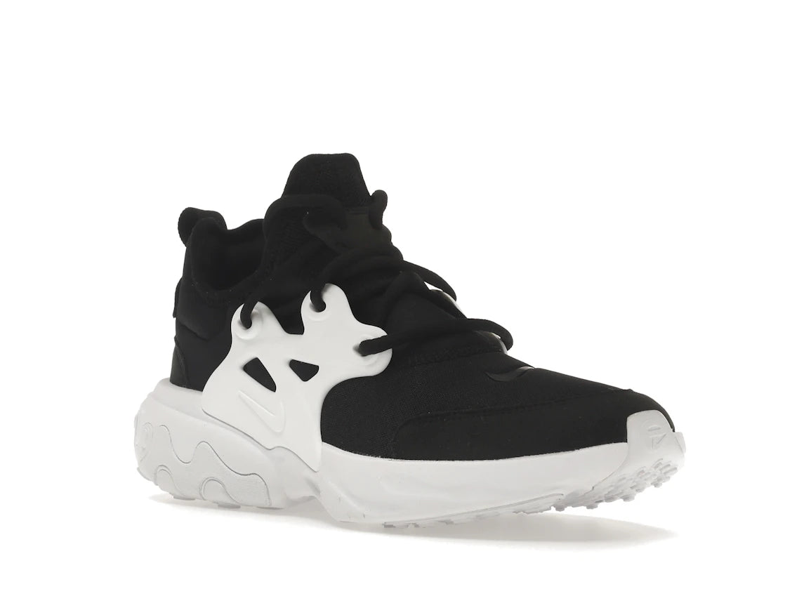 Nike React Presto Black White (GS) - vue secondaire A