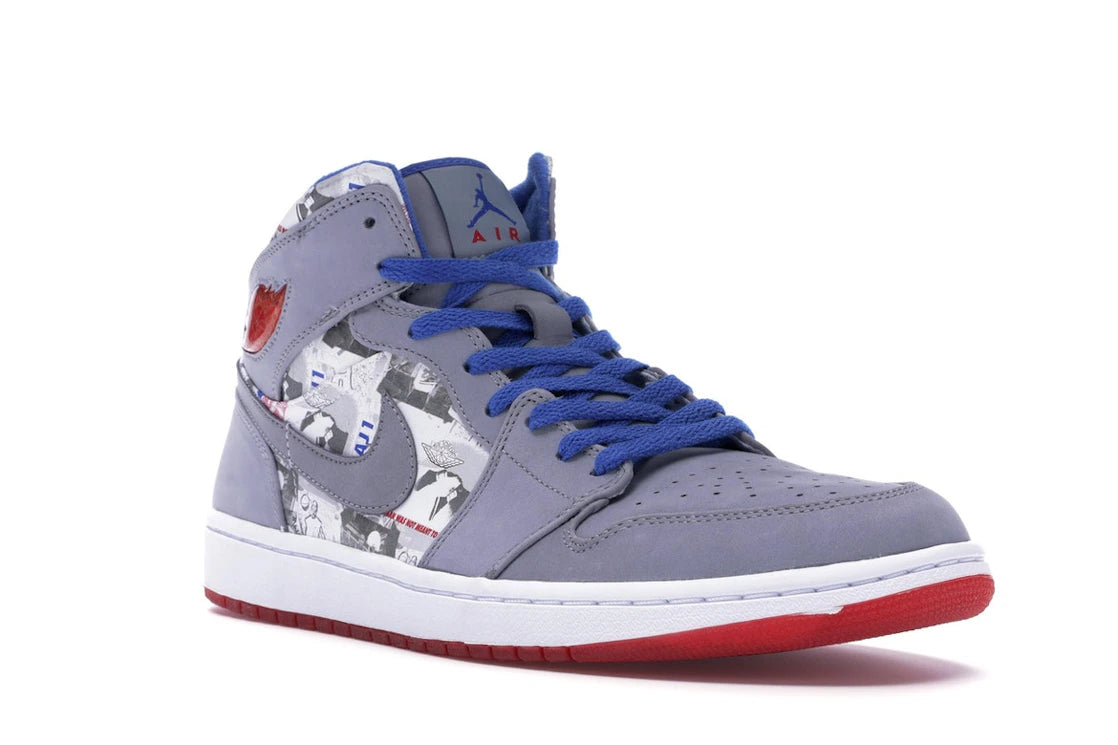 Jordan 1 Retro LS Stealth - vue secondaire A