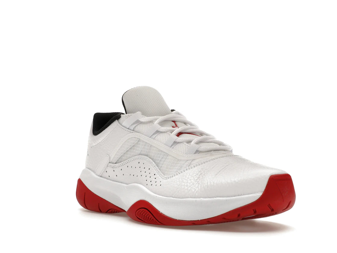 Jordan 11 CMFT Low White Varsity Red - vue secondaire A