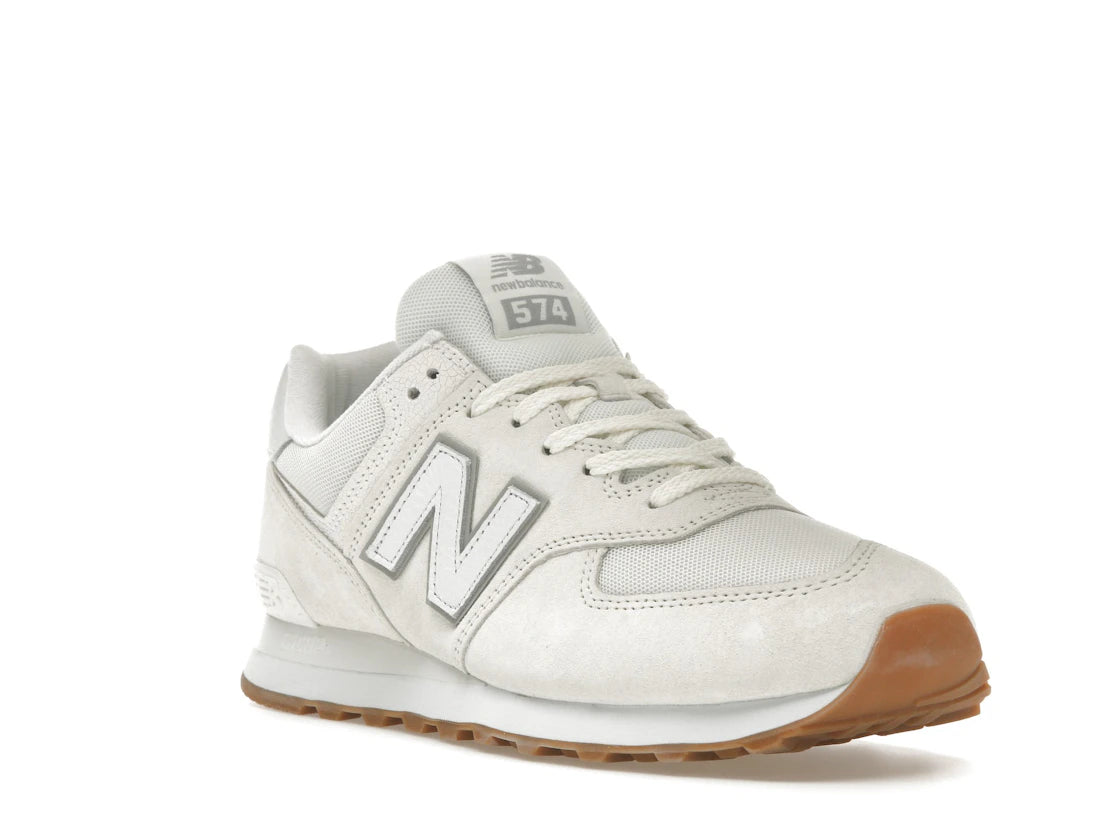 New Balance 574 Sea Salt White Concrete - vue secondaire A