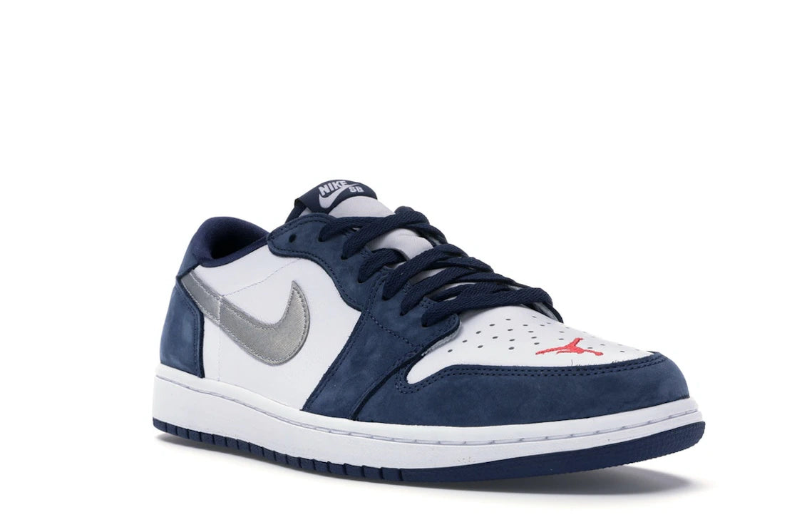 Jordan 1 Low SB Midnight Navy - vue secondaire A