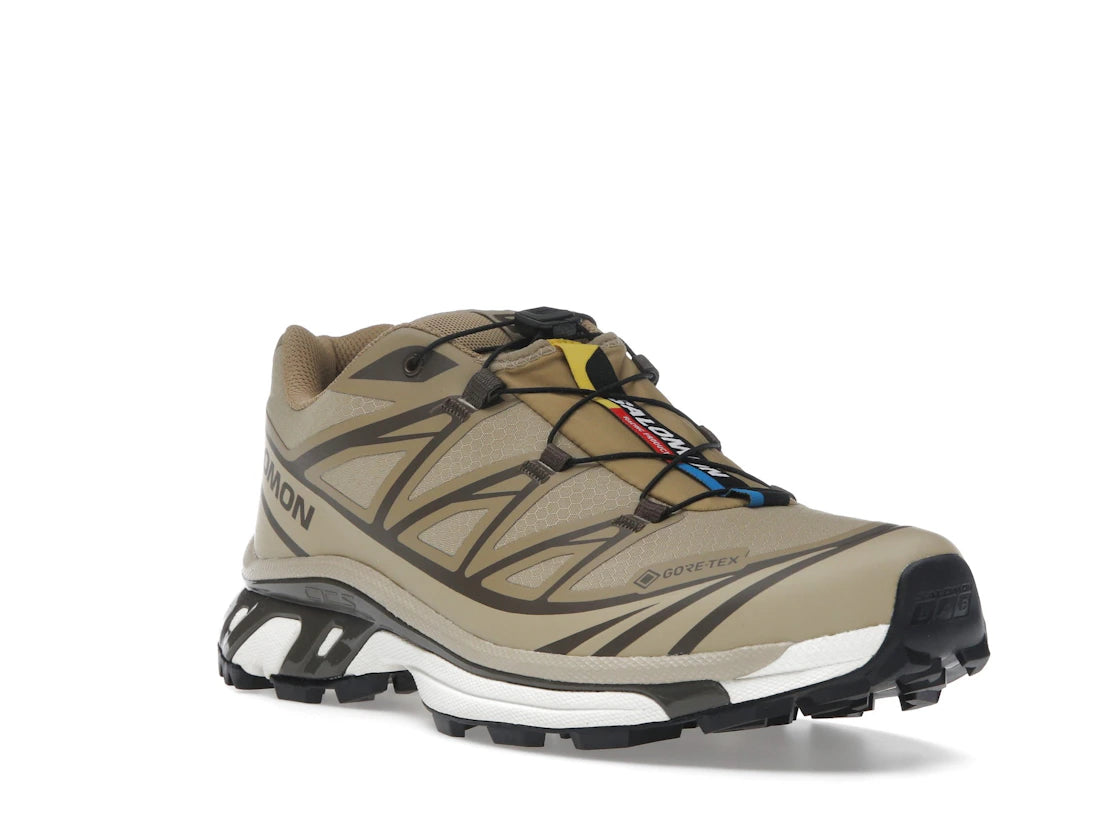 Salomon XT-6 Gore-Tex Kelp Wren Safari - vue secondaire A