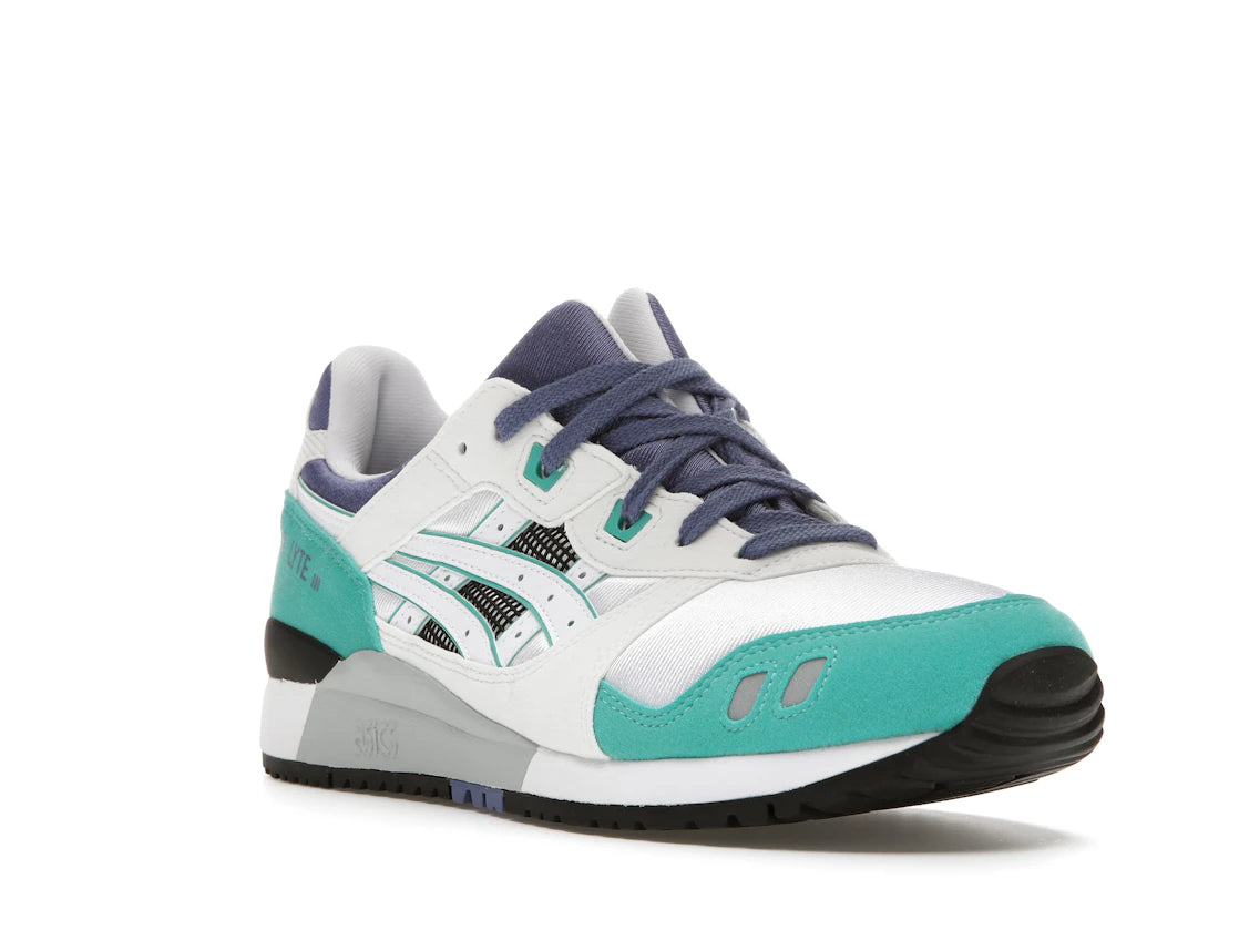ASICS Gel-Lyte III White Teal Blue - vue secondaire A