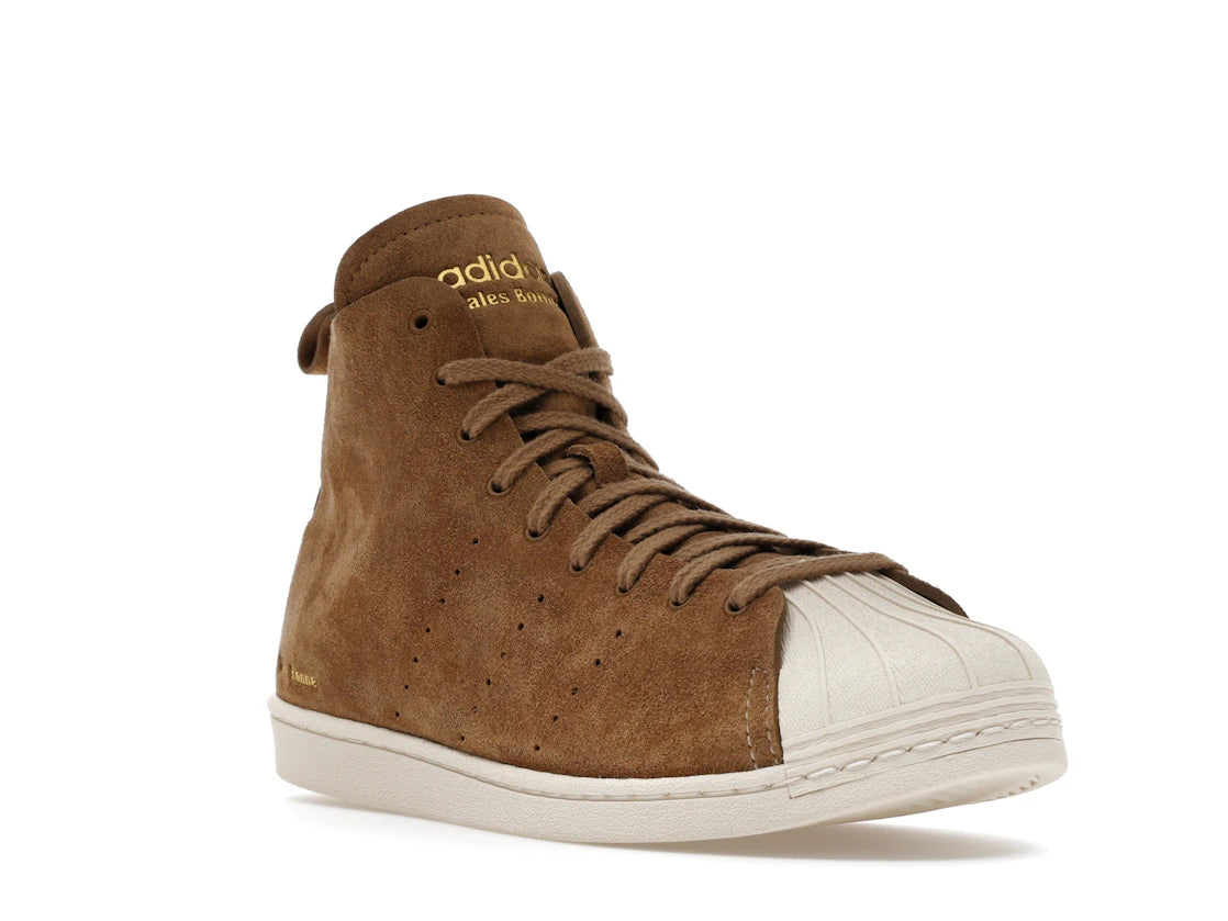 adidas Superstar Hi Wales Bonner Brown - vue secondaire A