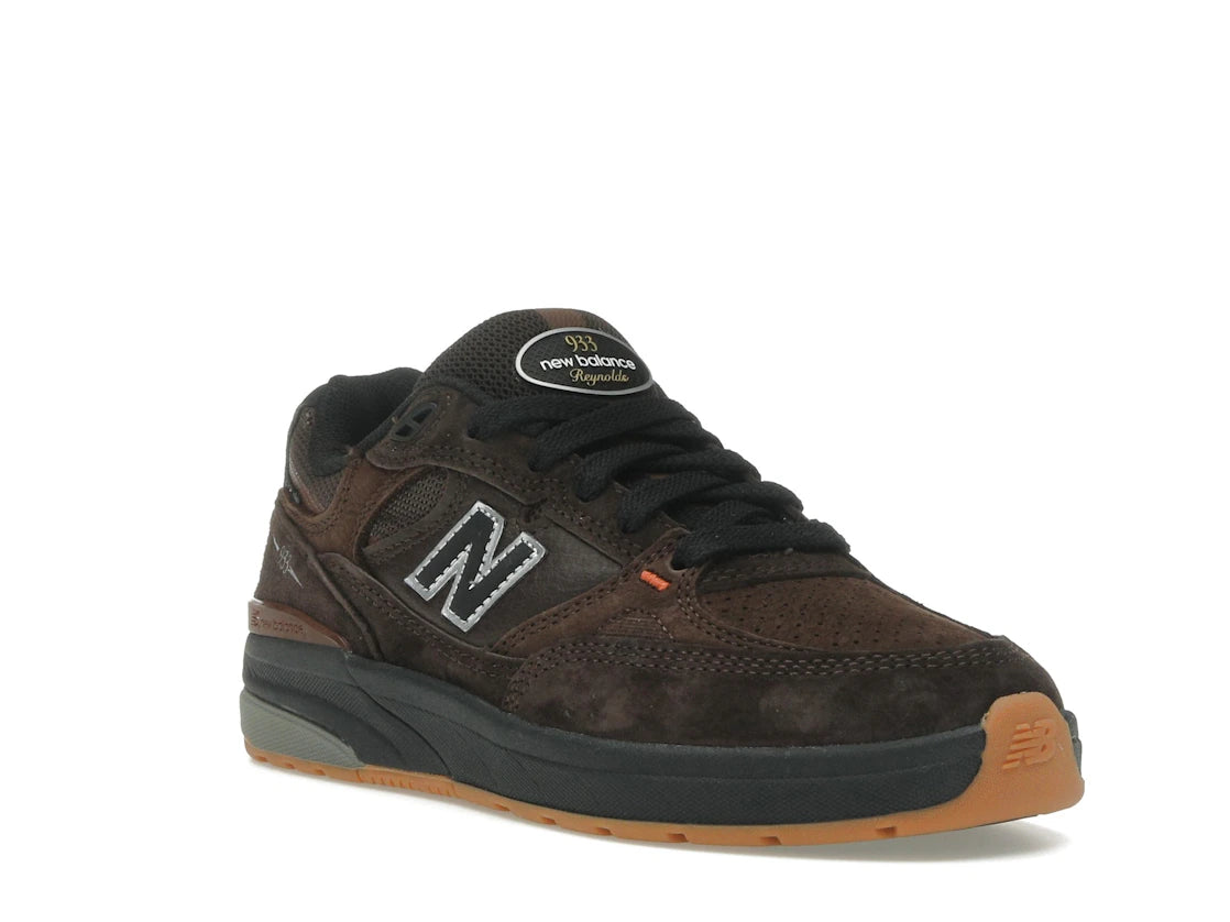 New Balance Numeric 933 Andrew Reynolds Brown Black - vue secondaire A