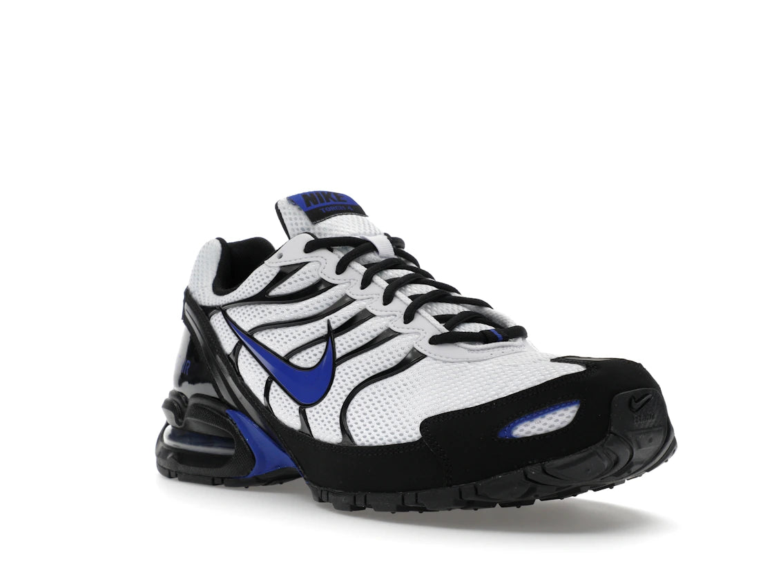 Nike Air Max Torch 4 White Black Hyper Blue - vue secondaire A