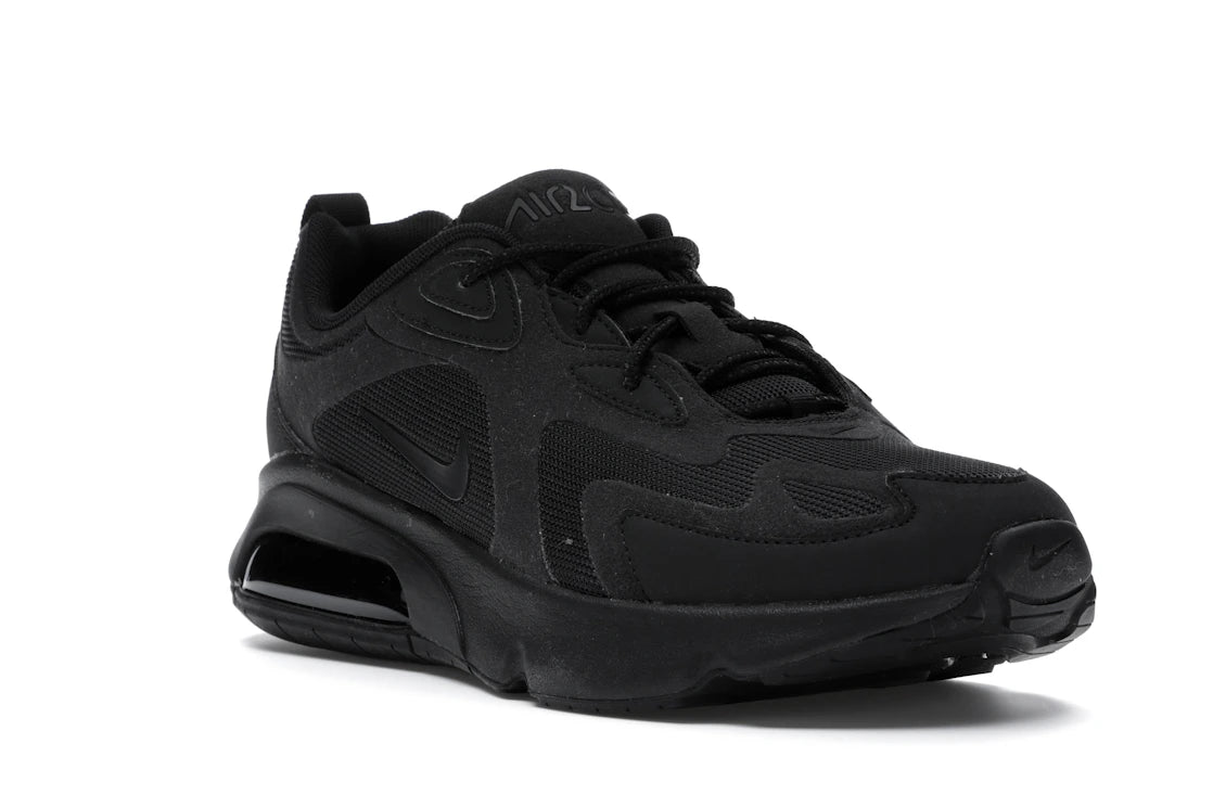 Nike Air Max 200 Triple Black (Women's) - vue secondaire A