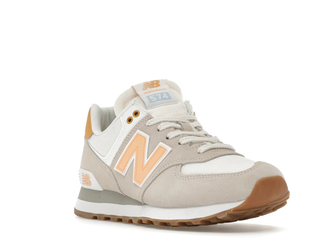 New Balance 574 Timberwolf Alpha Orange (Women's) - vue secondaire A