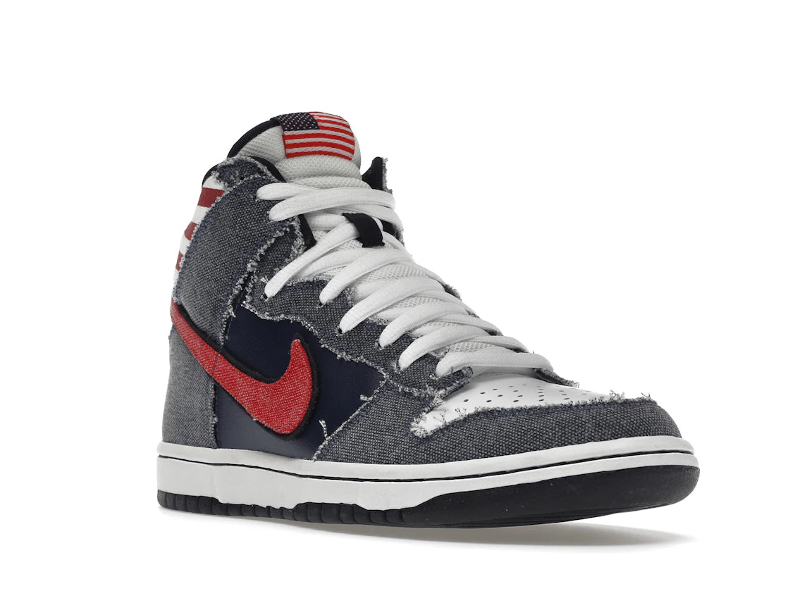 Nike SB Dunk High Born in the USA - vue secondaire A