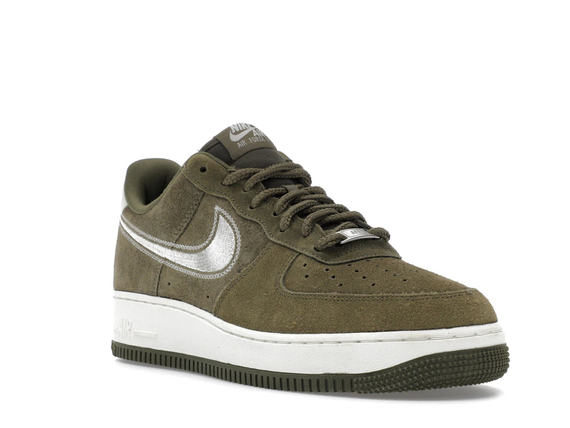 Nike Air Force 1 Low '07 Medium Olive Sail - vue secondaire A