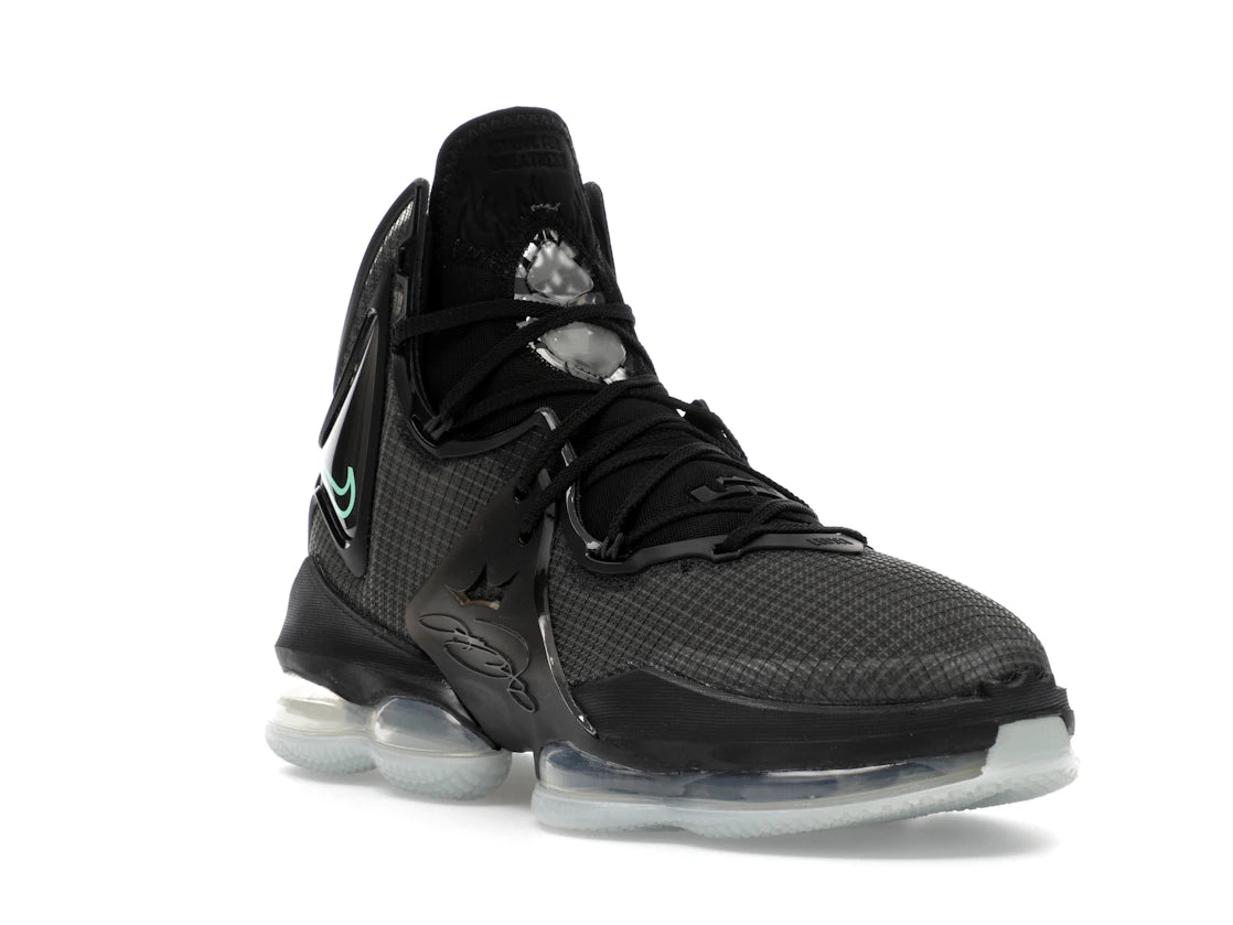 Nike LeBron 19 Black Aqua - vue secondaire A