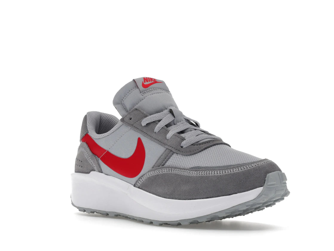 Nike Waffle Nav Wolf Grey Cool Grey White University Red - vue secondaire A