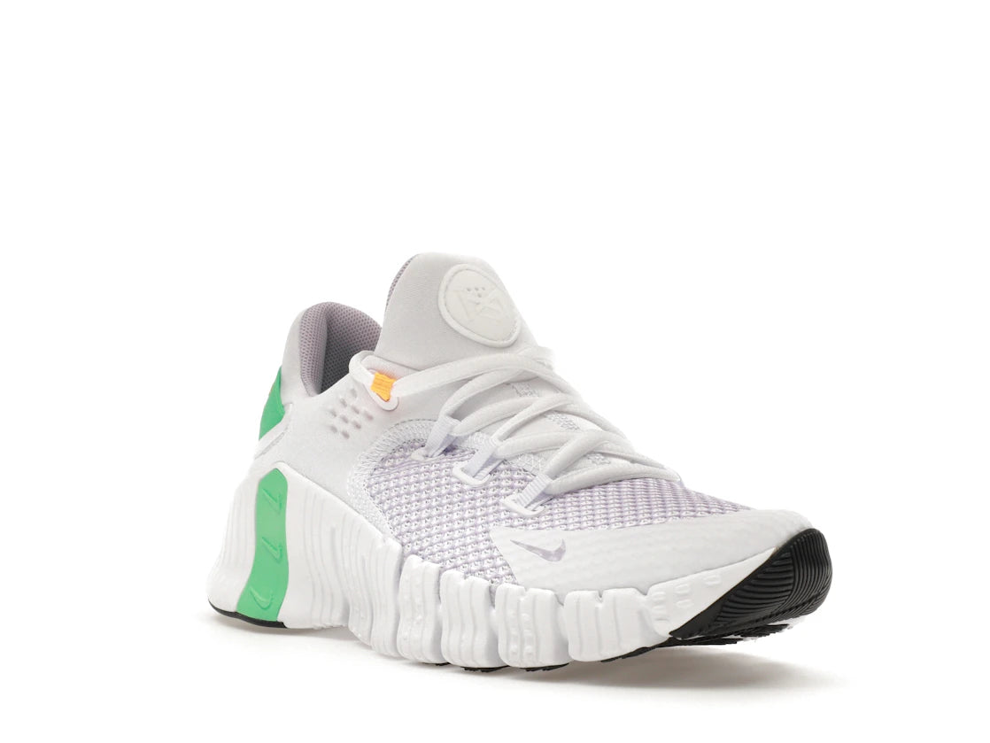 Nike Free Metcon 4 White Green Glow (Women's) - vue secondaire A