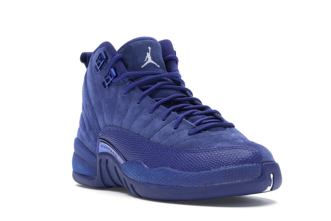 Jordan 12 Retro Deep Royal Blue (GS) - vue secondaire A