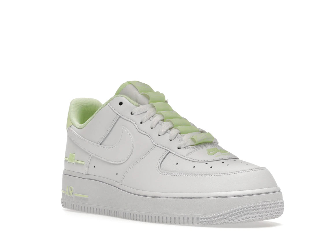 Nike Air Force 1 Low Double Air Low White Barely Volt - vue secondaire A