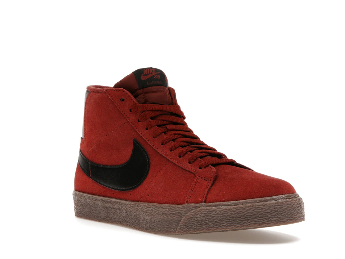Nike SB Blazer Mid Oxen Brown - vue secondaire A