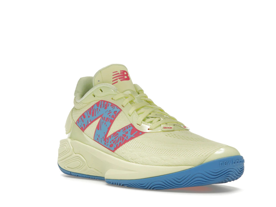 New Balance TWO WXY v5 Yellow Blue Pink - vue secondaire A
