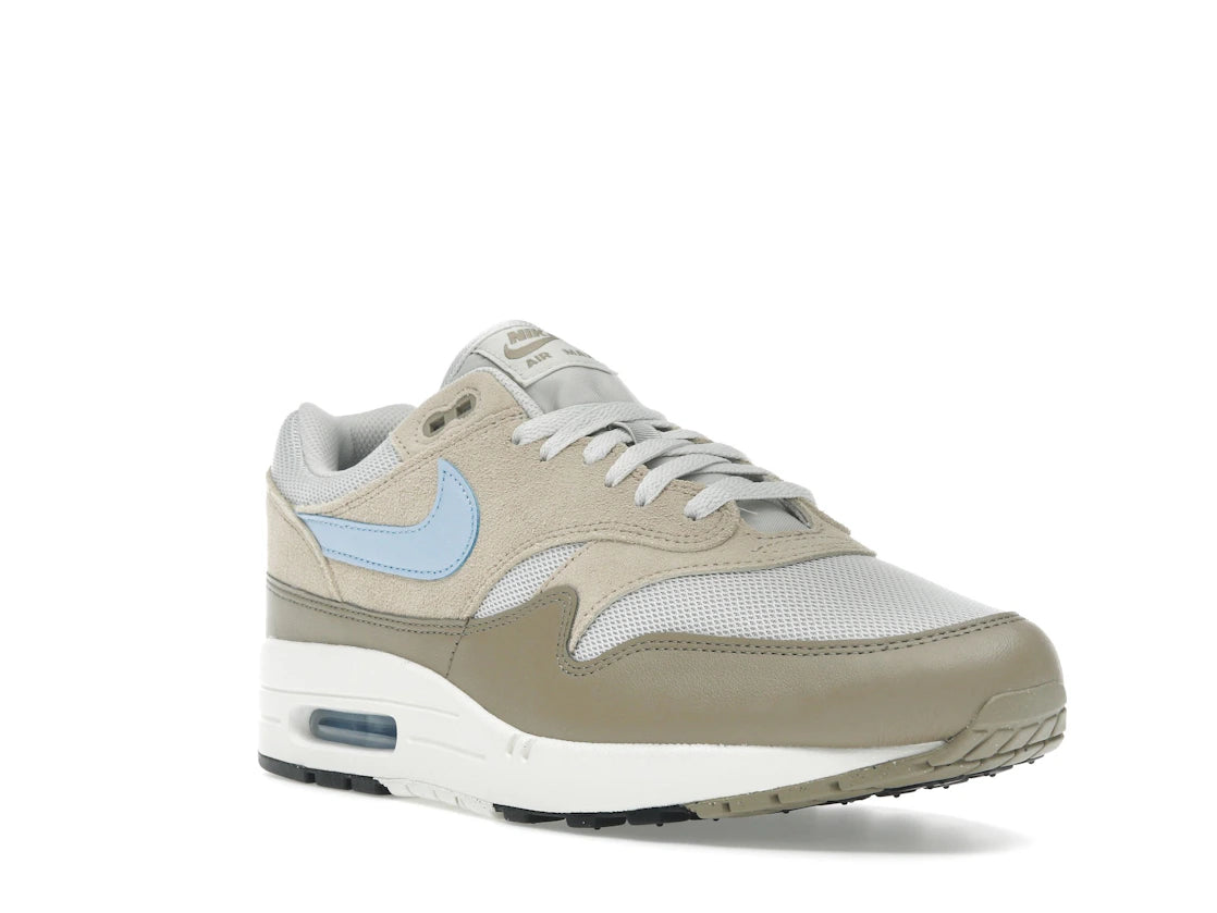Nike Air Max 1 Essential Light Bone/Psychic Blue - vue secondaire A