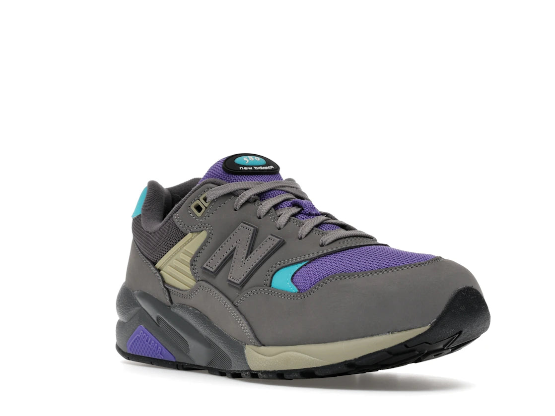 New Balance 580 Shadow Grey Electric Indigo Virtual Blue - vue secondaire A