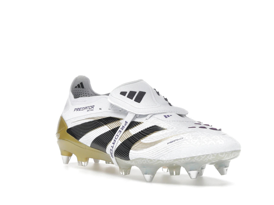 adidas Predator Elite Fold-Over Tongue SG Cloud White Core Black Gold Metallic - vue secondaire A