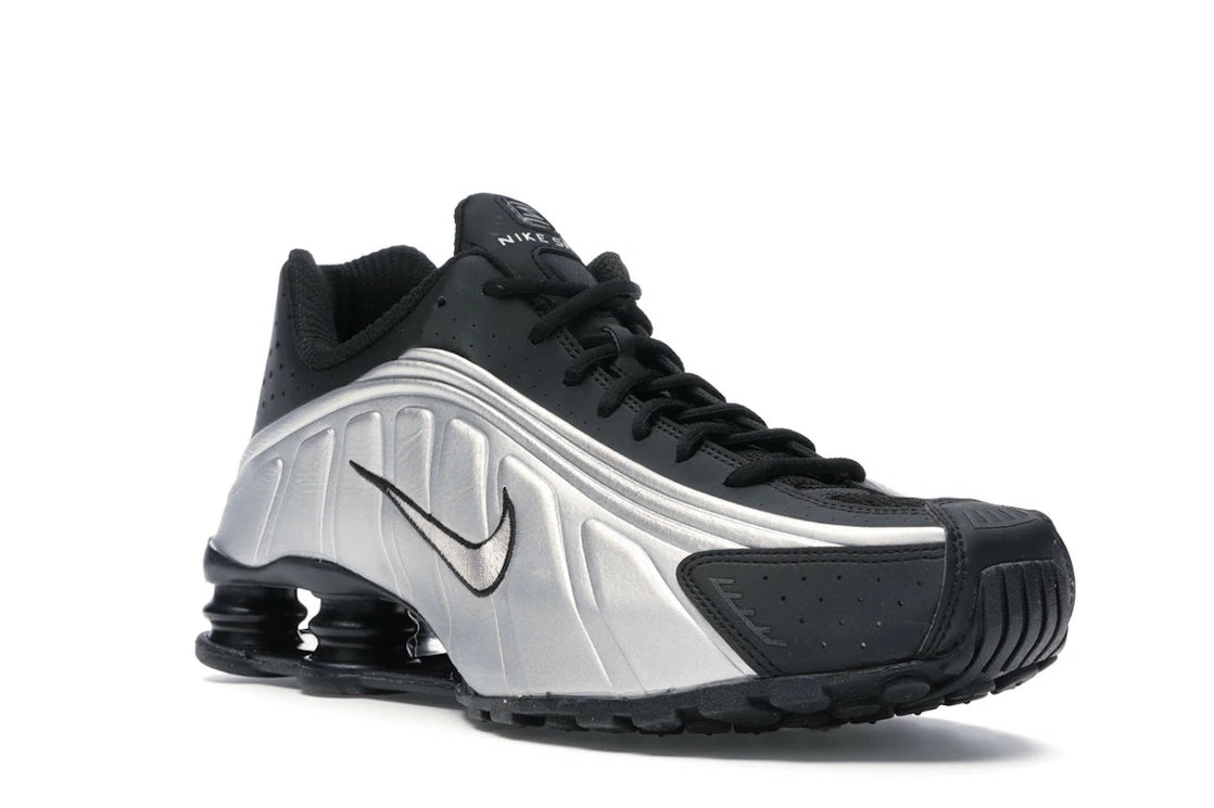 Nike Shox R4 Black Metallic Silver - vue secondaire A
