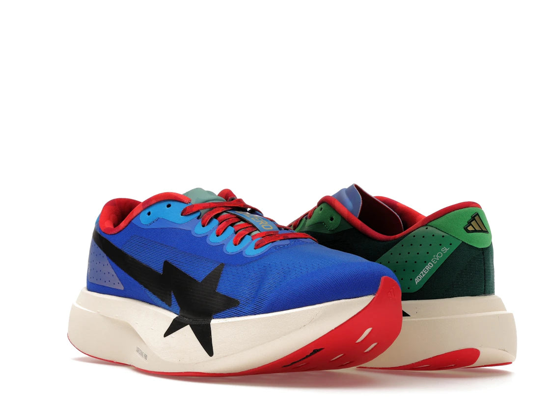 adidas Adizero Evo SL Bape Bape Green Multi - vue secondaire A