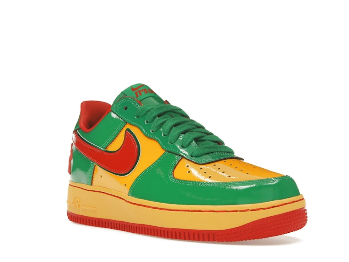 Nike Air Force 1 Low Lil Yachty Concrete Boys Lucky Green - vue secondaire A
