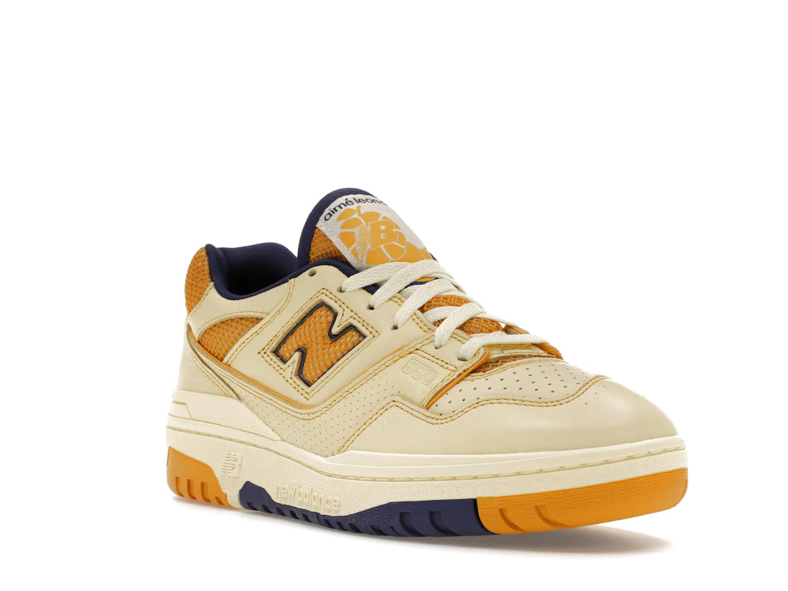 New Balance 550 Aime Leon Dore Masaryk Community Gym Gelb - vue secondaire A