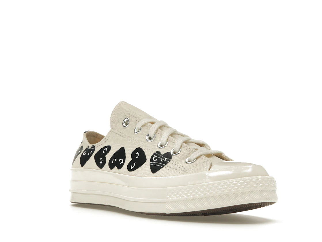 Converse Chuck Taylor All Star 70 Ox Comme des Garcons PLAY Multi-Heart Milk - vue secondaire A