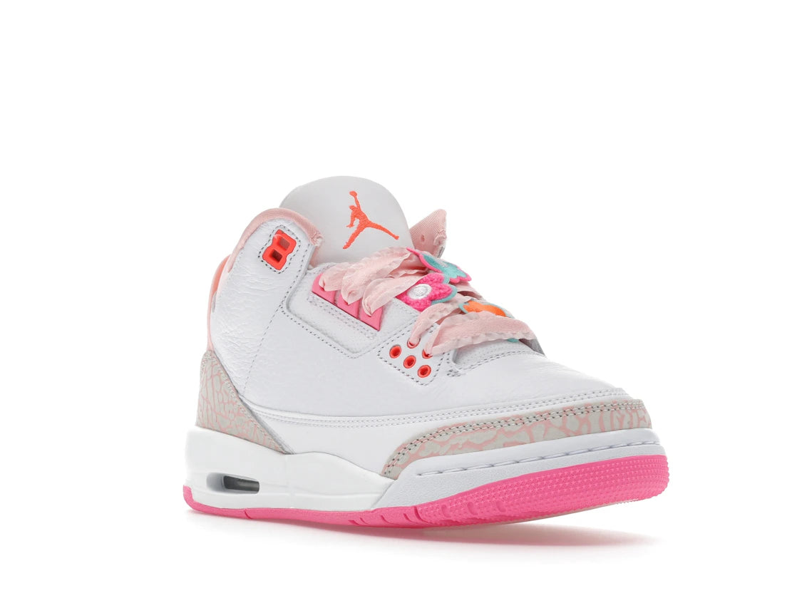 Jordan 3 Retro Spring Flowers (GS) - vue secondaire A