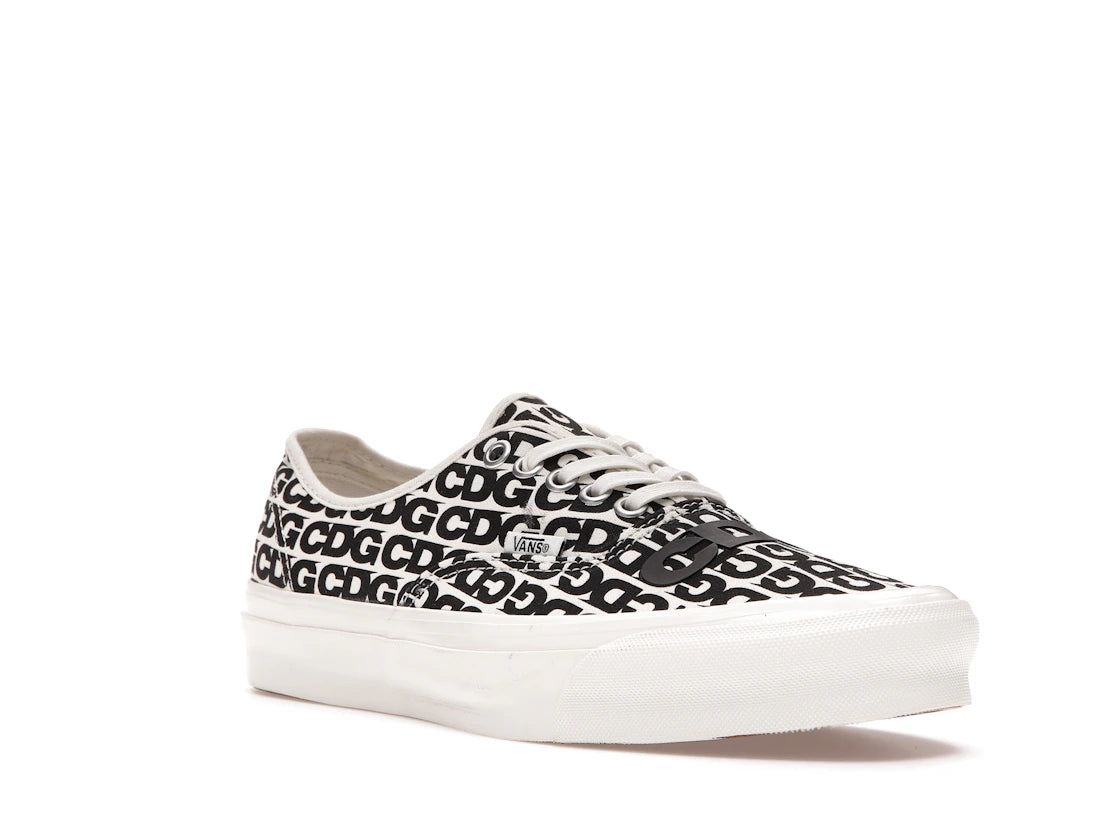 Vans Authentic Comme des Garcons Black Heel Tab (Curved Rubber) - vue secondaire A