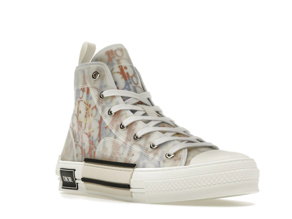 Dior B23 High Top Multicolor Oblique - vue secondaire A