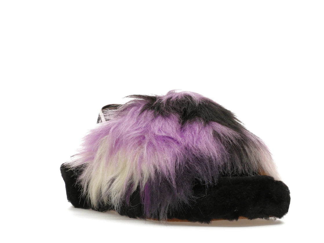 UGG Fluff Yeah Slide Tie Dye Magnolia (Women's) - vue secondaire A