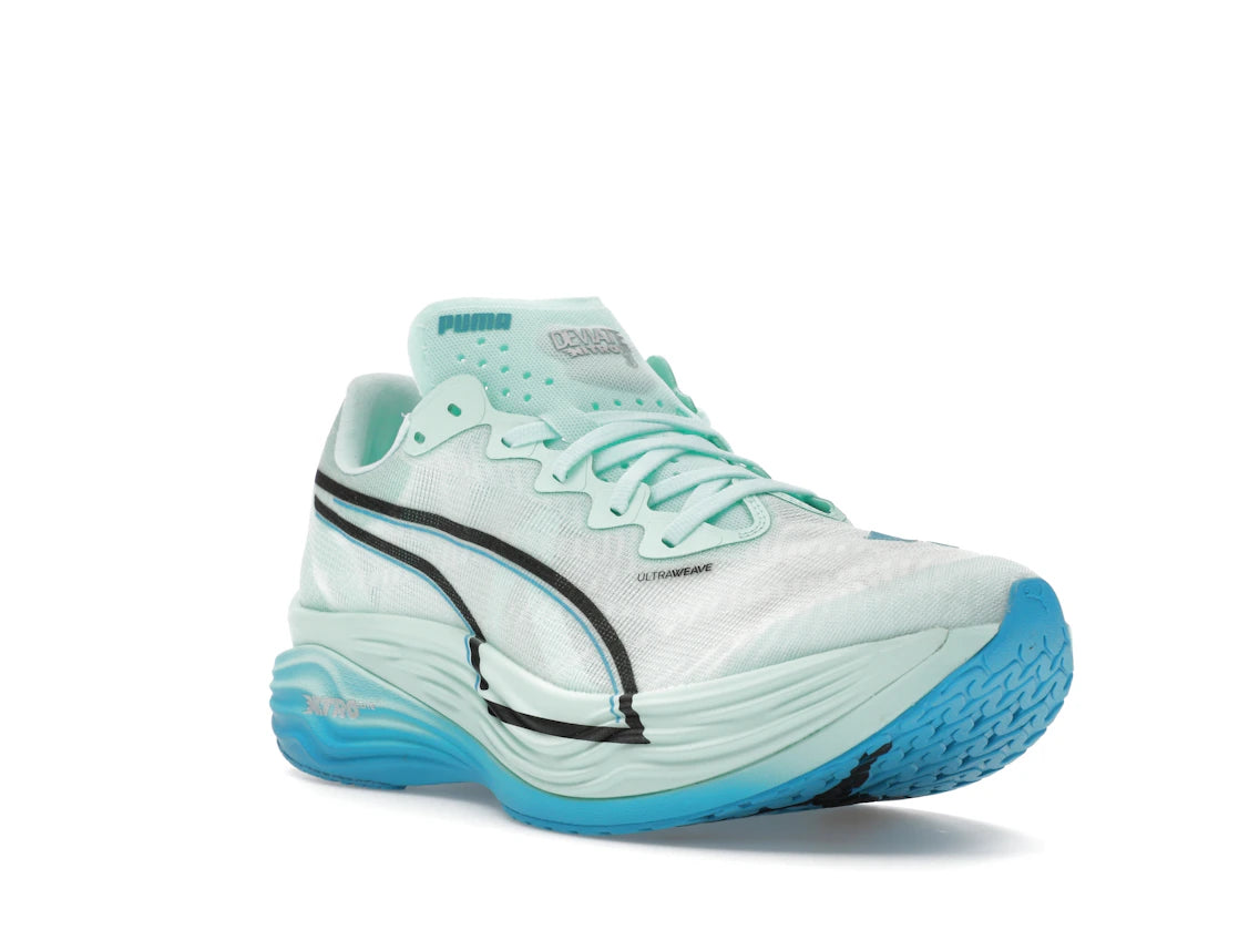 Puma Deviate Nitro Elite 3 Mint Melt Speed Blue - vue secondaire A