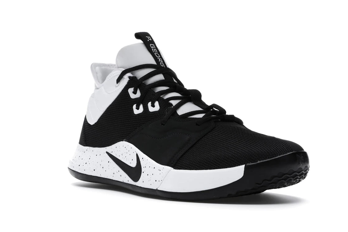 Nike PG 3 Team Black White - vue secondaire A
