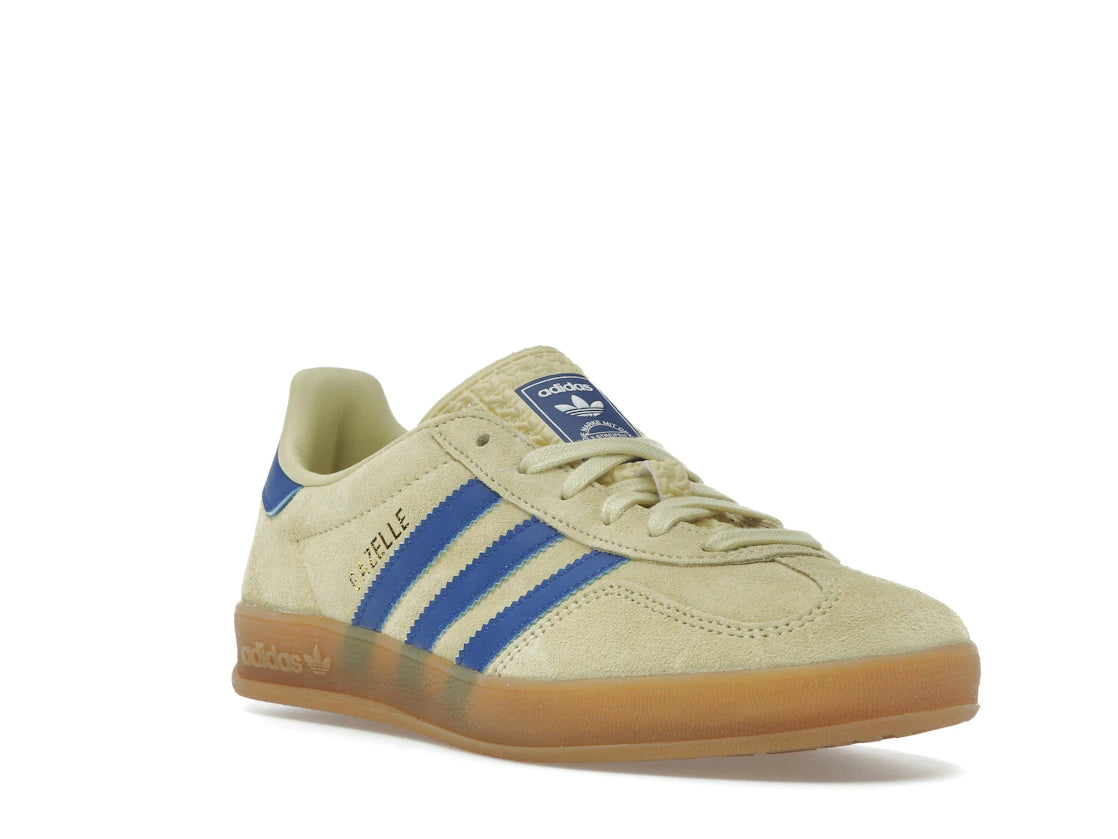 adidas Gazelle Indoor Powder Yellow Royal Blue - vue secondaire A