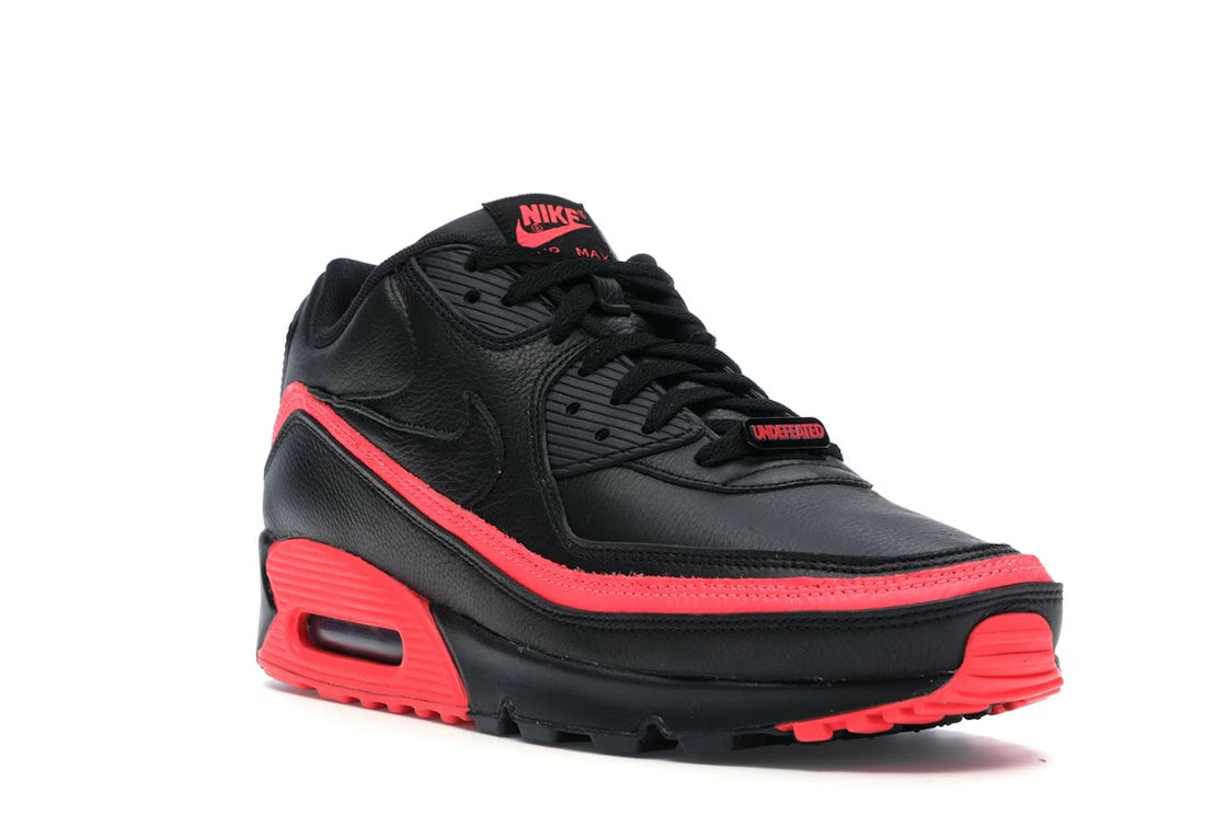 Nike Air Max 90 Undefeated Black Solar Red - vue secondaire A