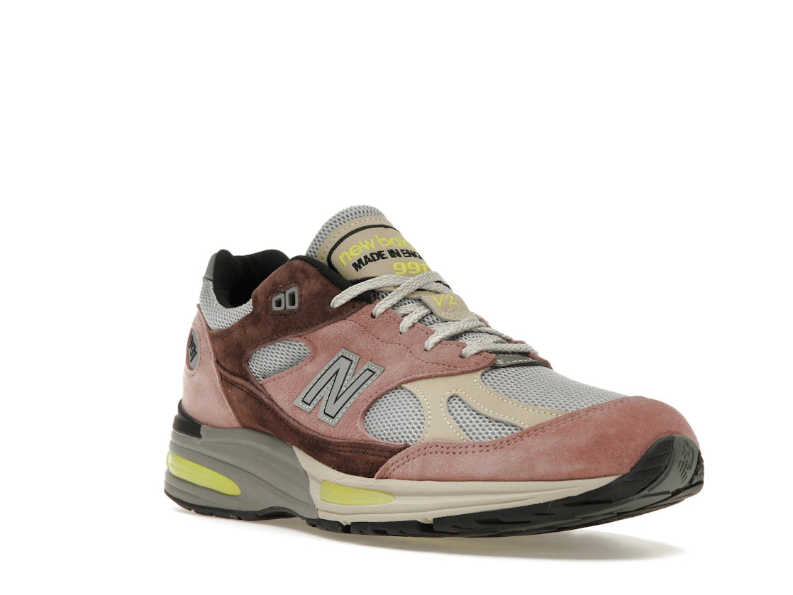 New Balance 991v2 MiUK Rosewood - vue secondaire A