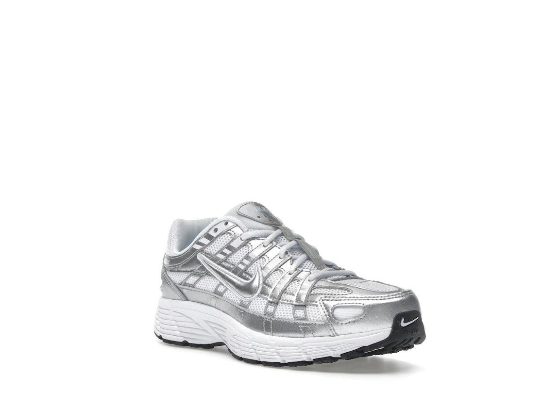Nike P-6000 White Metallic Silver (GS) - vue secondaire A