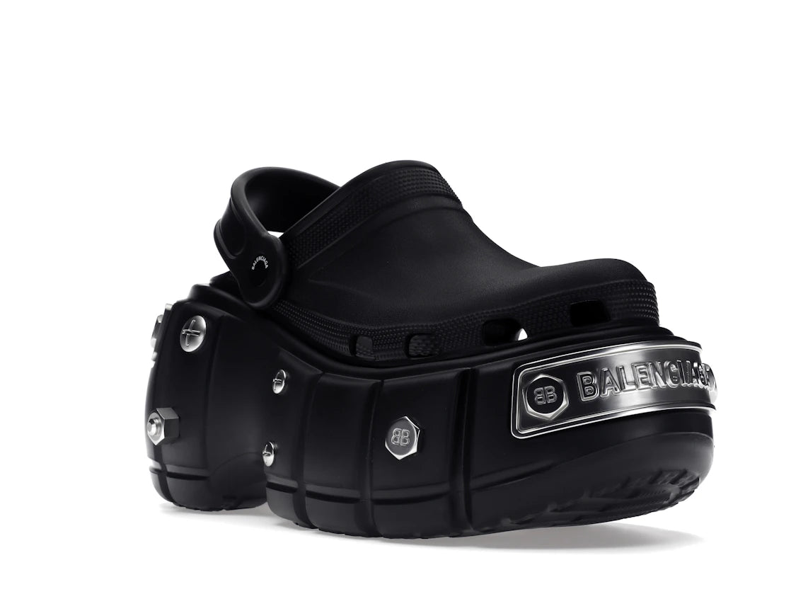 Balenciaga x Crocs Hardcrocs Sandal Black - vue secondaire A