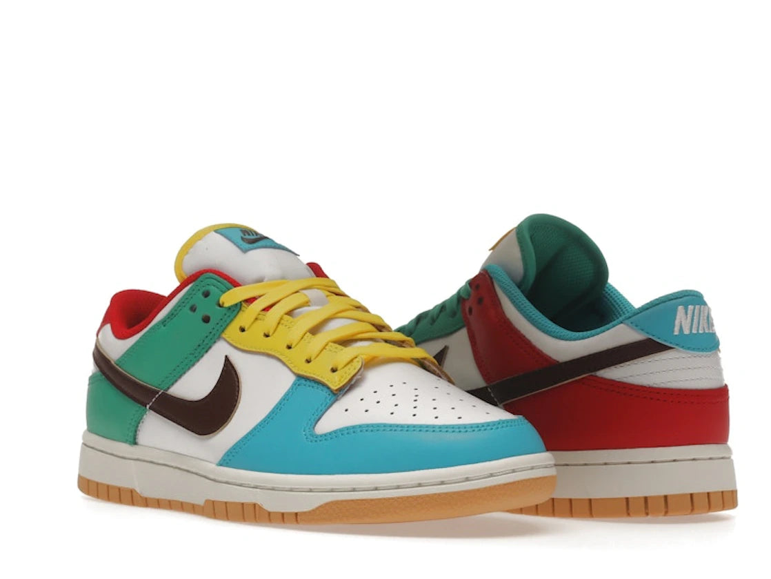 Nike Dunk Low Free 99 White - vue secondaire A