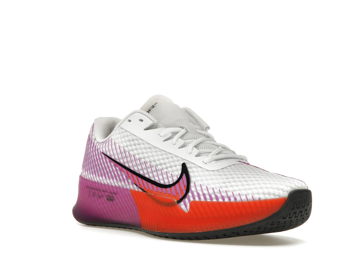 Nike Zoom Vapor 11 HC White Picante Fuchsia - vue secondaire A